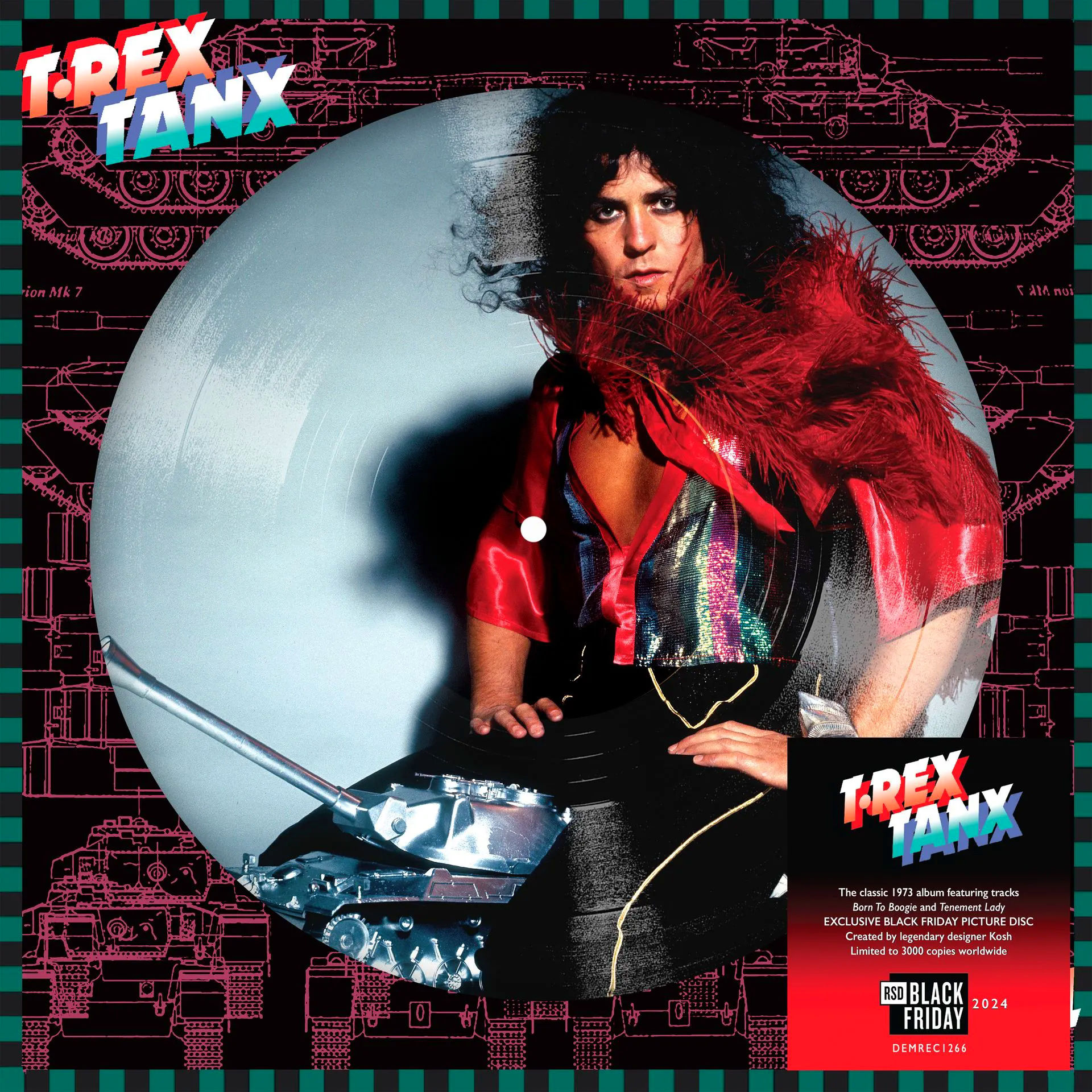 T. Rex - Tanx (Picture Disc)